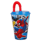 Official Marvel Spiderman Plastic Vaso Cana (430ml) (K&B)