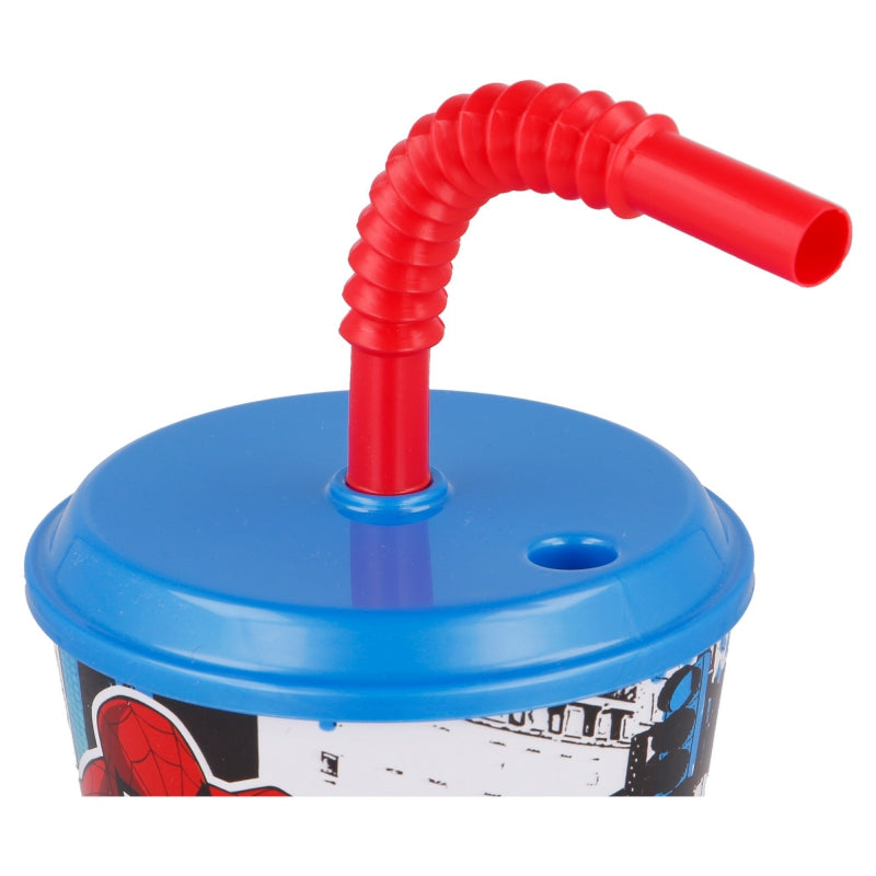 Official Marvel Spiderman Plastic Vaso Cana (430ml) (K&B)